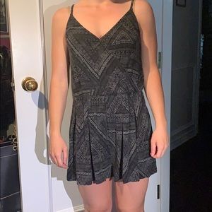 Tribal print romper